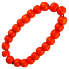 Браслет 10мм, кость FB0720-900-27