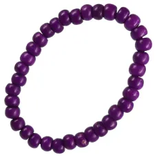 Браслет 6мм, кость FB0720-900-4