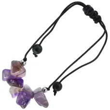 Браслет Аметис, камень BX175