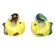 Аромакулон керамический со шнурком глазурь в ассорт. TA030