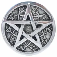 Подставка для благовоний с Пентаграммой 8,5 см металл R421-24