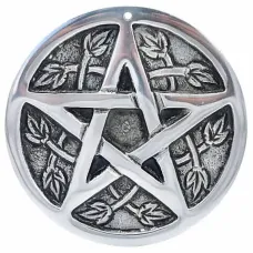 Подставка для благовоний с Пентаграммой 8,5 см металл R421-24