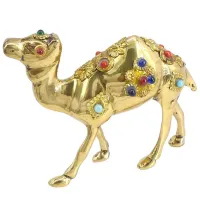 Верблюд статуэтка 10х8х3,5см, латунь WHC-24