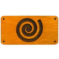 Подставка-оберег под благовония Спираль 9х4,5 см, дерево BP010-03