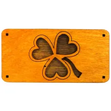 Подставка-оберег под благовония Трилистник 9х4,5 см, дерево BP010-12