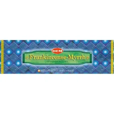 Благовония четырехгранники HEM Frankincense Myrrh Ладан-Мирра блок 25 штук