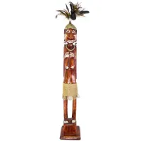 Абориген статуэтка 60х9,5см, дерево албезия IN0259-13