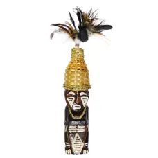 Абориген статуэтка 30х5,5см, дерево албезия IN0259-08