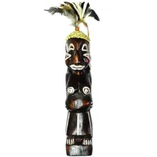 Абориген статуэтка 30х5,5см, дерево албезия IN0259-15