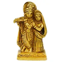 Кришна и Радха статуэтка бронза 65*33*20мм SSBH-023