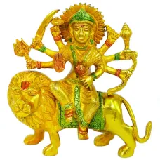 Дурга статуэтка бронза 145*140*45мм SSBH-129