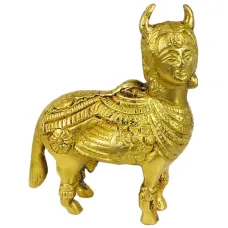 Камадхену (Сурабхи) статуэтка бронза 100*35*80мм SSBH-179