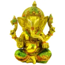 Ганеша статуэтка бронза 200*160*90мм SSBH-196