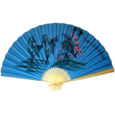 Опахало интерьерное 150х90см бумага, бамбук Z345-17