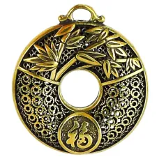 Амулет на Удачу 38х34мм, бронза KB01-56