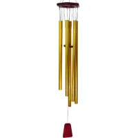 Музыка ветра большая, 6 трубочек, 100 см, металл K140-01Gl