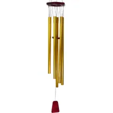 Музыка ветра большая, 6 трубочек, 100 см, металл K140-01Gl