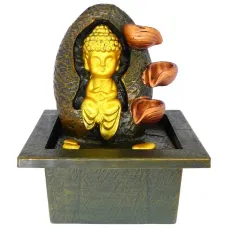 Фонтан Будда 19см полистоун N604-30
