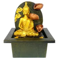 Фонтан Будда 19см полистоун N604-31