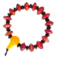 Браслет из семян Сандалового дерева,d 1,5см V109-89