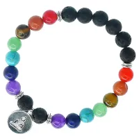 Браслет с подвеской на Просветление (Будда) камень, 8 мм BX012