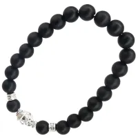 Браслет с Буддой, 8 мм, камень BX071