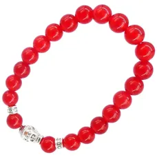 Браслет с Буддой, 8 мм, камень BX073