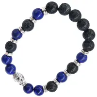 Браслет с Буддой, 8 мм, камень BX088