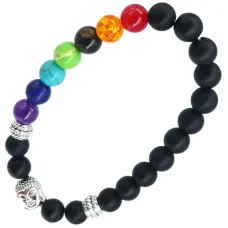 Браслет с Буддой, 8 мм, камень BX093