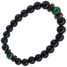 Браслет 8 мм, камень BX111