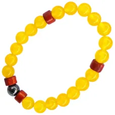 Браслет 8 мм, камень BX117