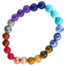 Браслет 8 мм, камень BX118