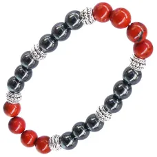 Браслет 8 мм, камень BX129