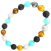 Браслет камень, 8 мм BX046