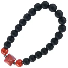 Браслет 8 мм, камень BX161