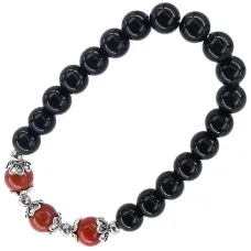 Браслет 8 мм, камень BX163