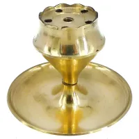 Подставка для благовоний круглая 4,5х5,7 см, латунь BRH07-1