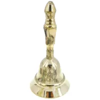 Колокольчик с Пентаграммой 13см, D60мм латунь L471-12