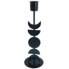 Подсвечник с символом Луны 14,5см, D 1,5см металл R317-7