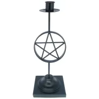 Подсвечник Пентаграмма 26см, d2,2см металл R317-9