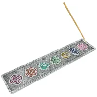 Подставка для благовоний 7 Чакр 26 см металл R421-30
