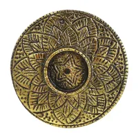 Подставка для благовоний с символом Тройной Луны 5,2 см, металл R421-39