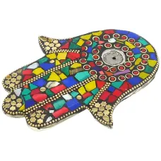 Подставка для благовоний Ладонь Фатимы 10х12 см, металл R421-41