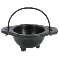 Ведьмин котел 4,5х12х8см, D8см, чугун R430-5
