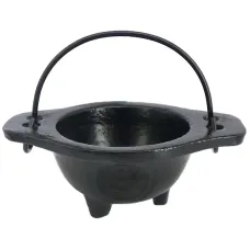 Ведьмин котел 4,5х12х8см, D8см, чугун R430-5