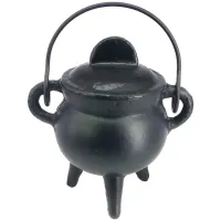 Ведьмин котел 11х10х6см, D6см, чугун R430-7