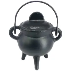 Ведьмин котел 11х10х6см, D6см, чугун R430-7