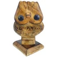 Подставка для очков Сова 15см, дерево SG-07