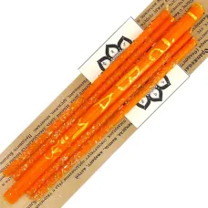 Свечи восковые Свадхистхана Чакра Исполнение желаний, 5шт 18см, 16см AUM-7-2