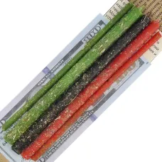 Свечи восковые Открытие и защита денежного потока, 5 шт 18 см AUM-9-03